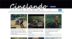 Desktop Screenshot of cinelando.com